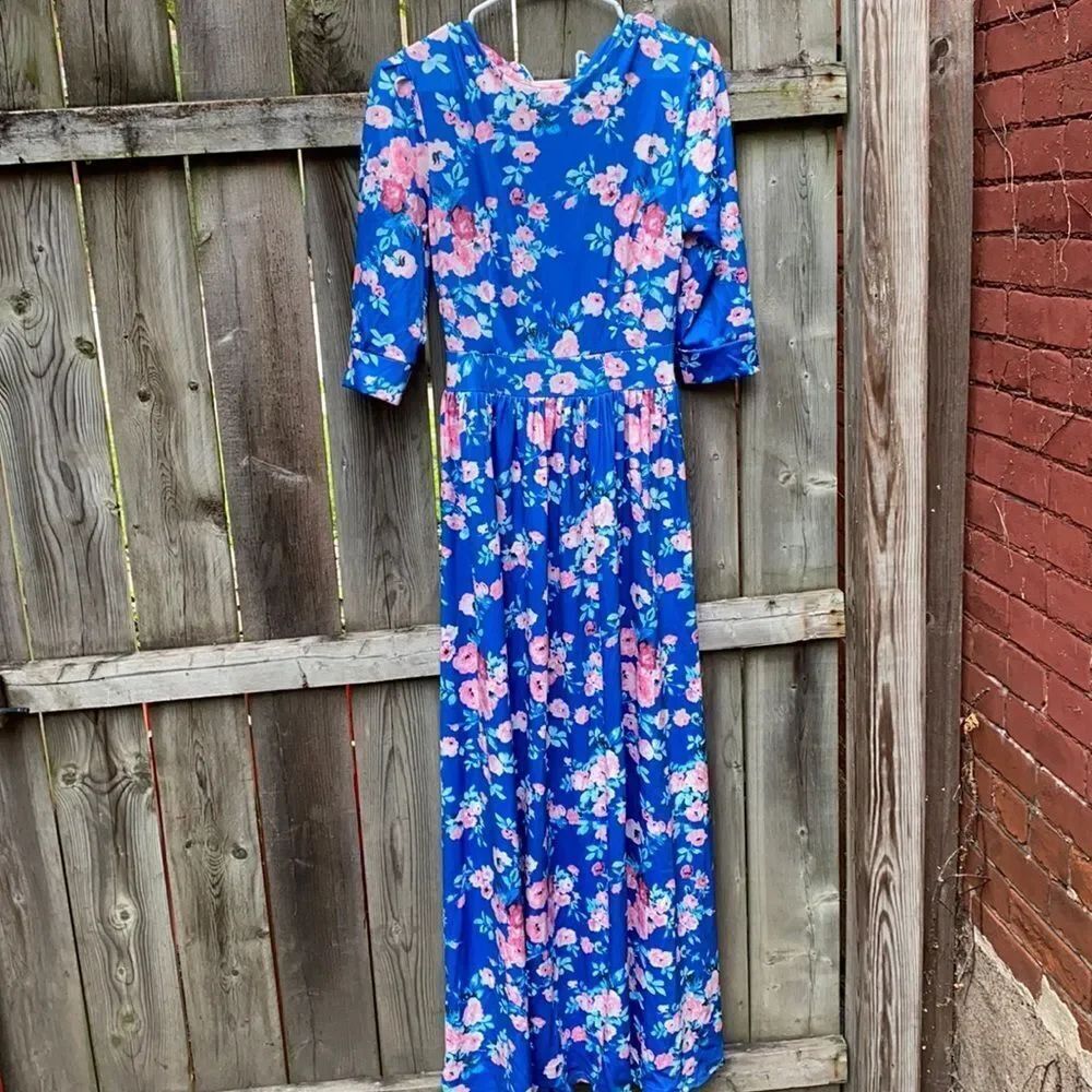 Maxi Floral Print Dress sz. S